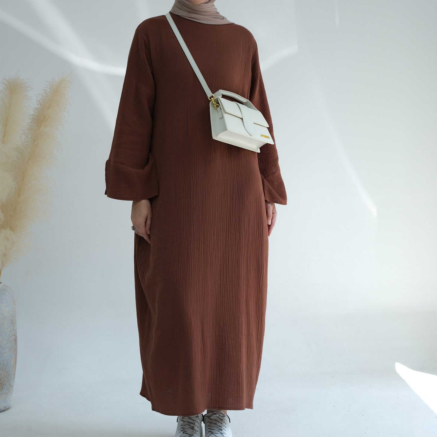 Robe de tous les jours d'automne et d'hiver pour femmes du Moyen-Orient, Dubaï, Turquie