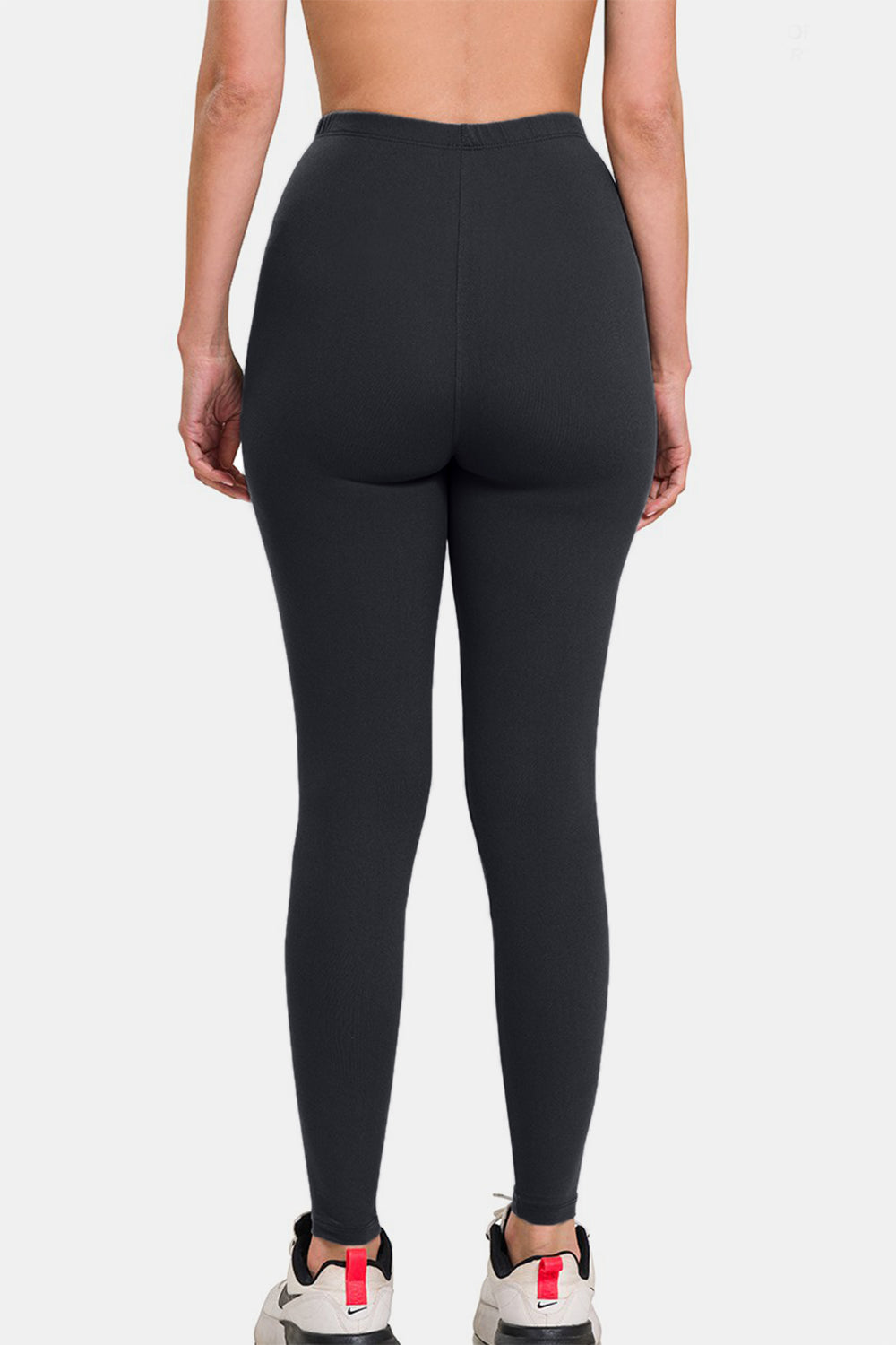 Legging taille haute en microfibre Zenana Premium