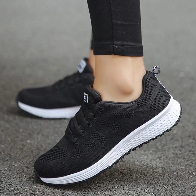 Zapatillas de deporte para mujer, zapatos de moda, zapatos de plataforma para mujer, zapatos vulcanizados, zapatillas de deporte para mujer, zapatos transpirables para mujer