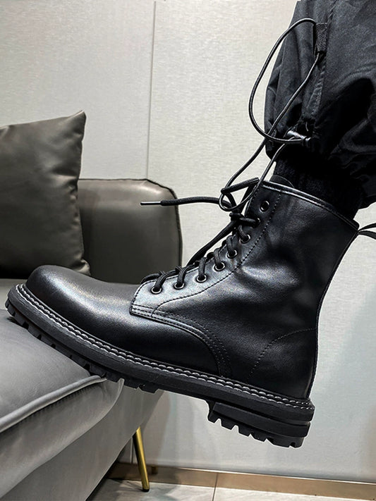 Zhongbang Combat de style britannique 45 46 47 Bottes Dr. Martens