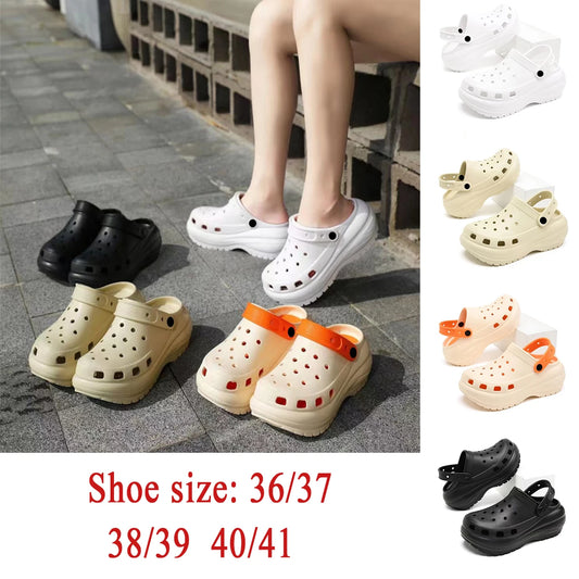 (310)Summer new large size outdoor casual slippers wear Korean version of beach shoes fashion men's and women's slippers
