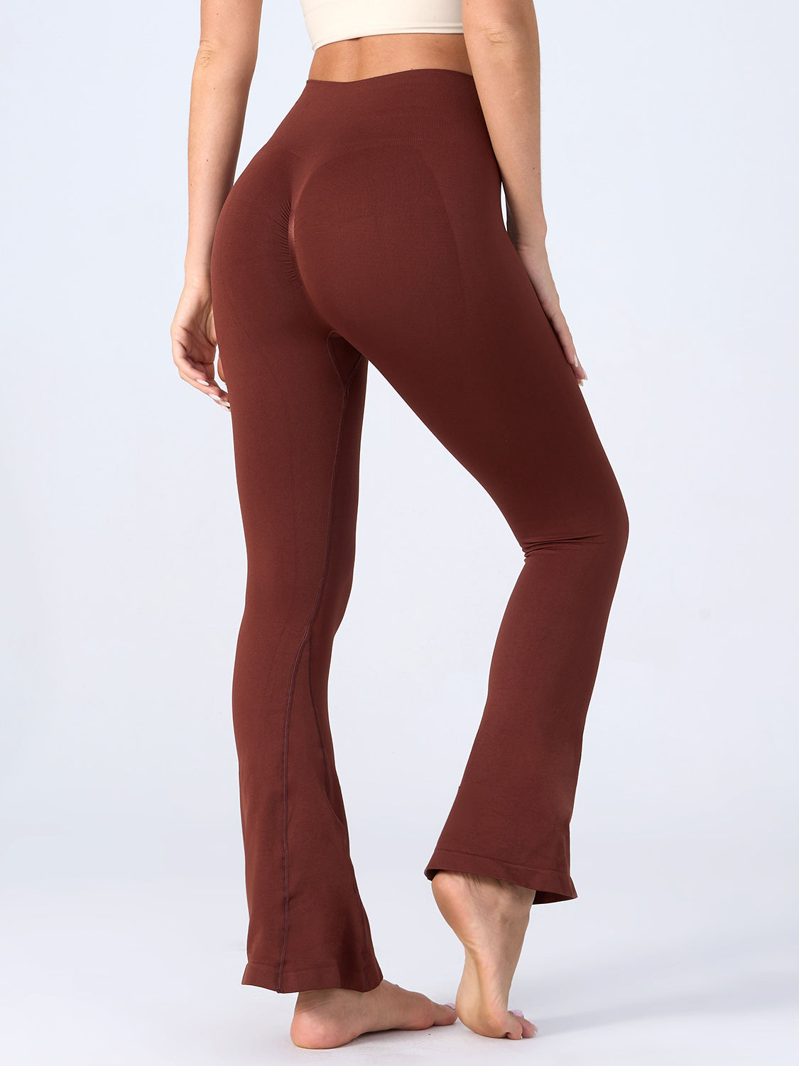 Pantalon actif taille haute